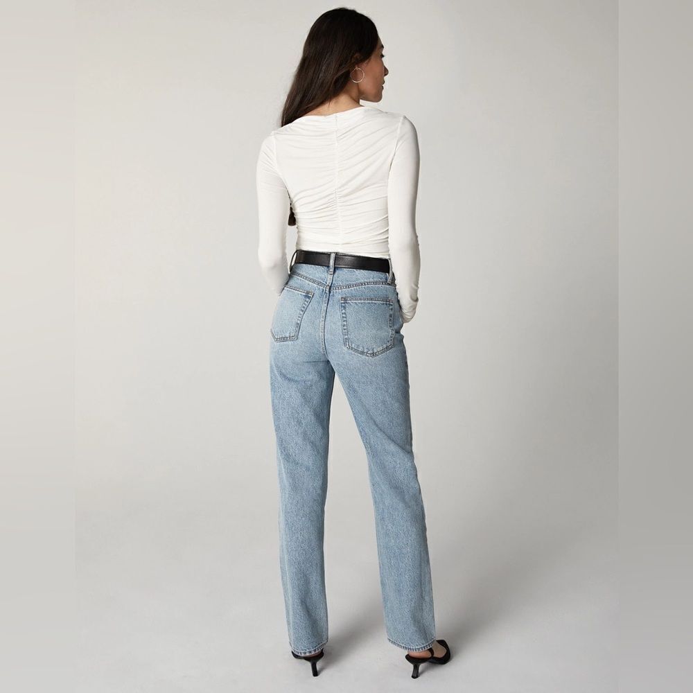 Unpublished Rae High Rise Straight Leg Jeans - Picture 3 of 12